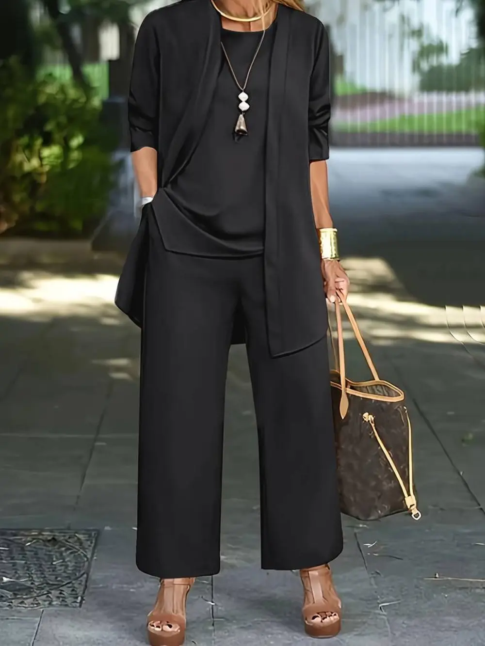 Three Piece Relaxed Outfit Set
