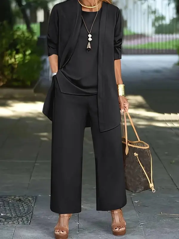 Three Piece Relaxed Outfit Set