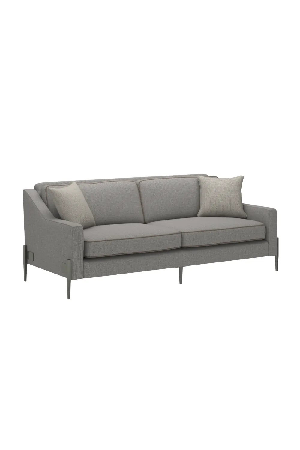 Modern Wool-Blend Sofa