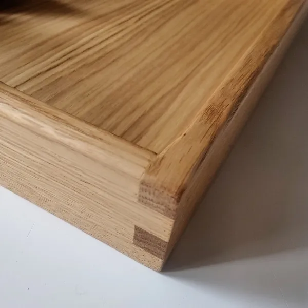 Handcrafted Oak Display Tray