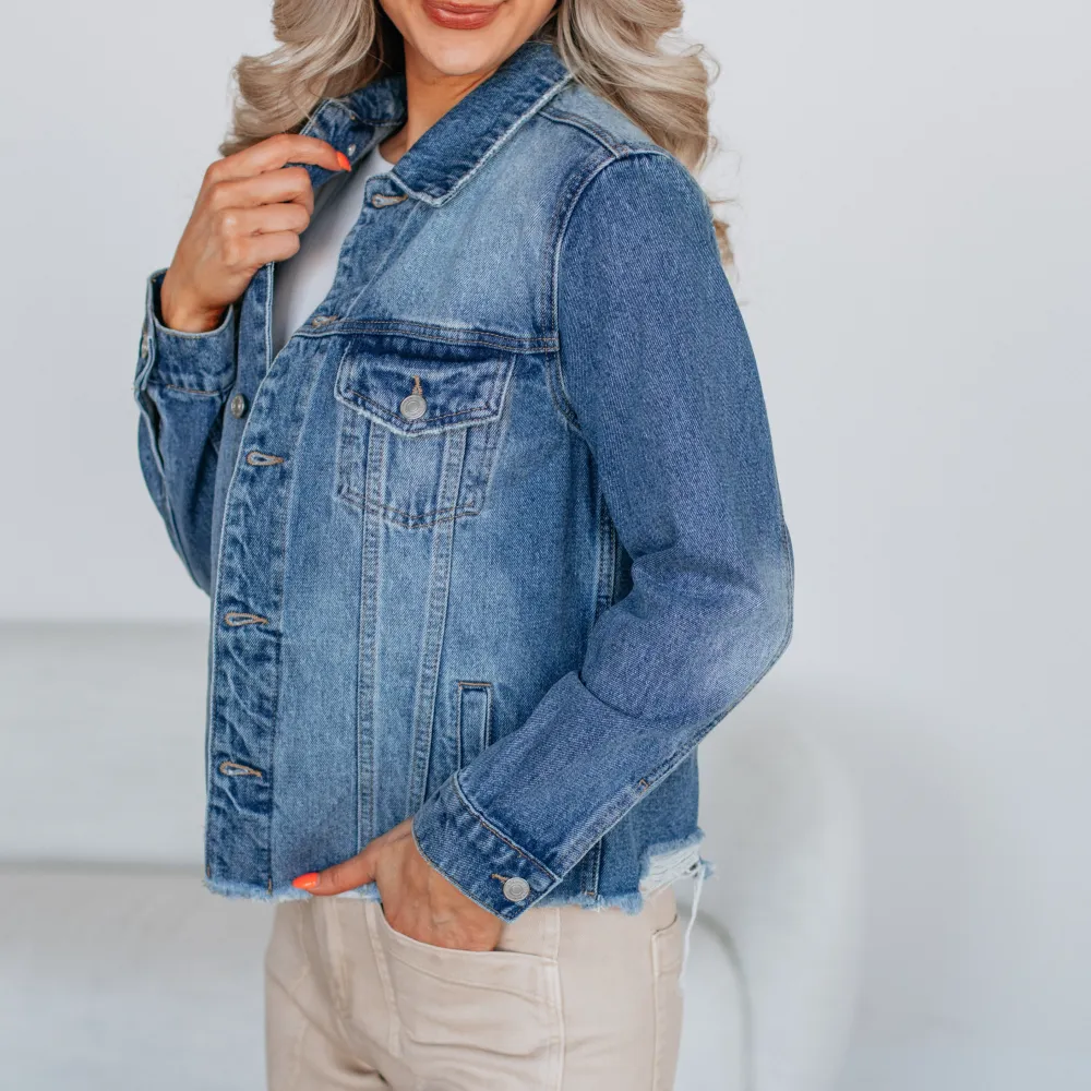 Relaxed-Fit Denim Jacket