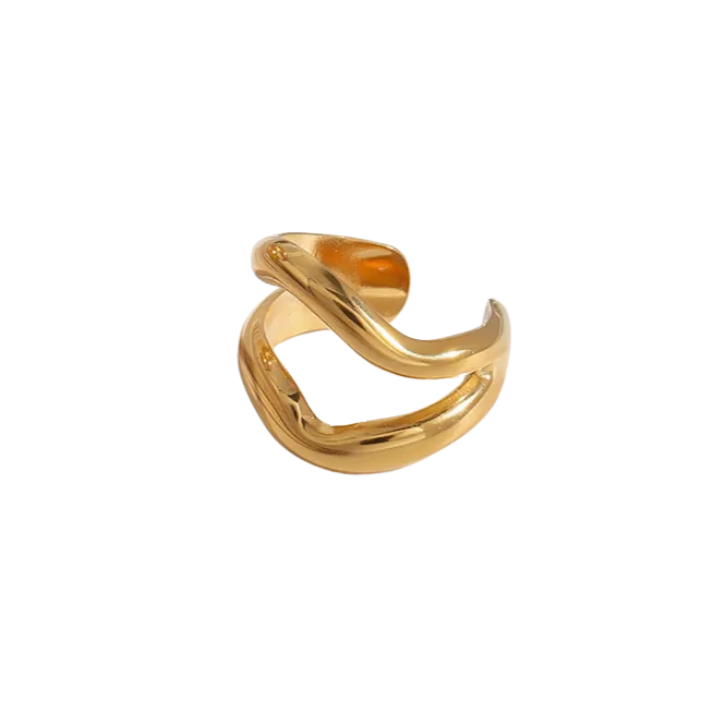 Asymmetric Ear Cuff Earrings