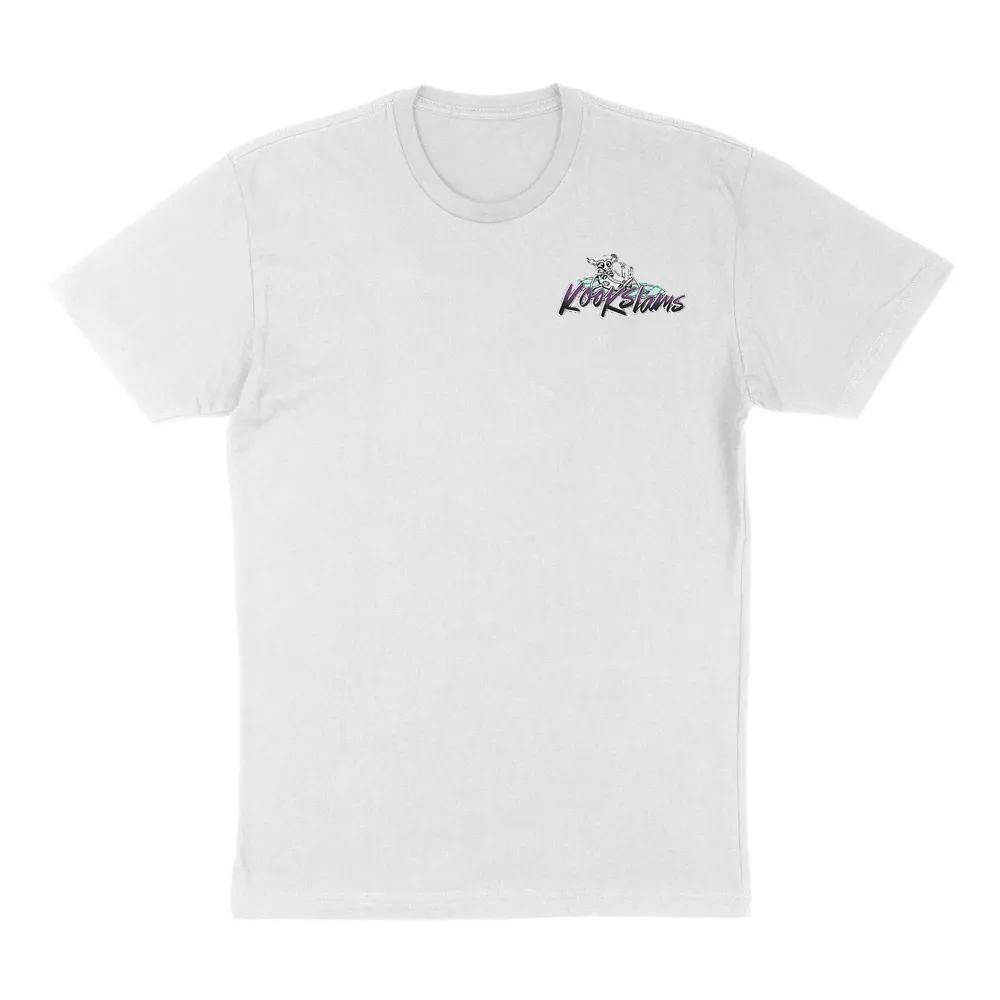 Surfing Freedom Slogan Graphic T-Shirt