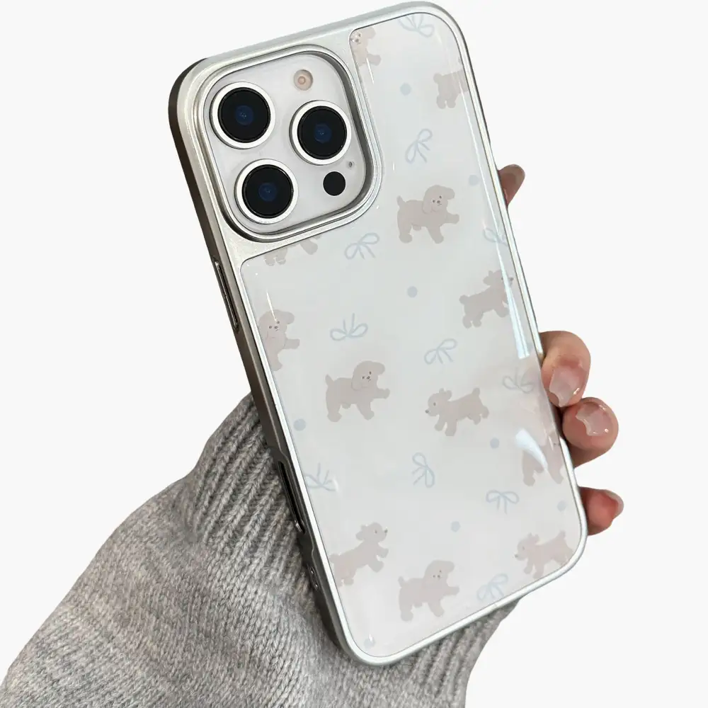 Bow Puppy Phone Case