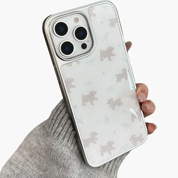Bow Puppy Phone Case