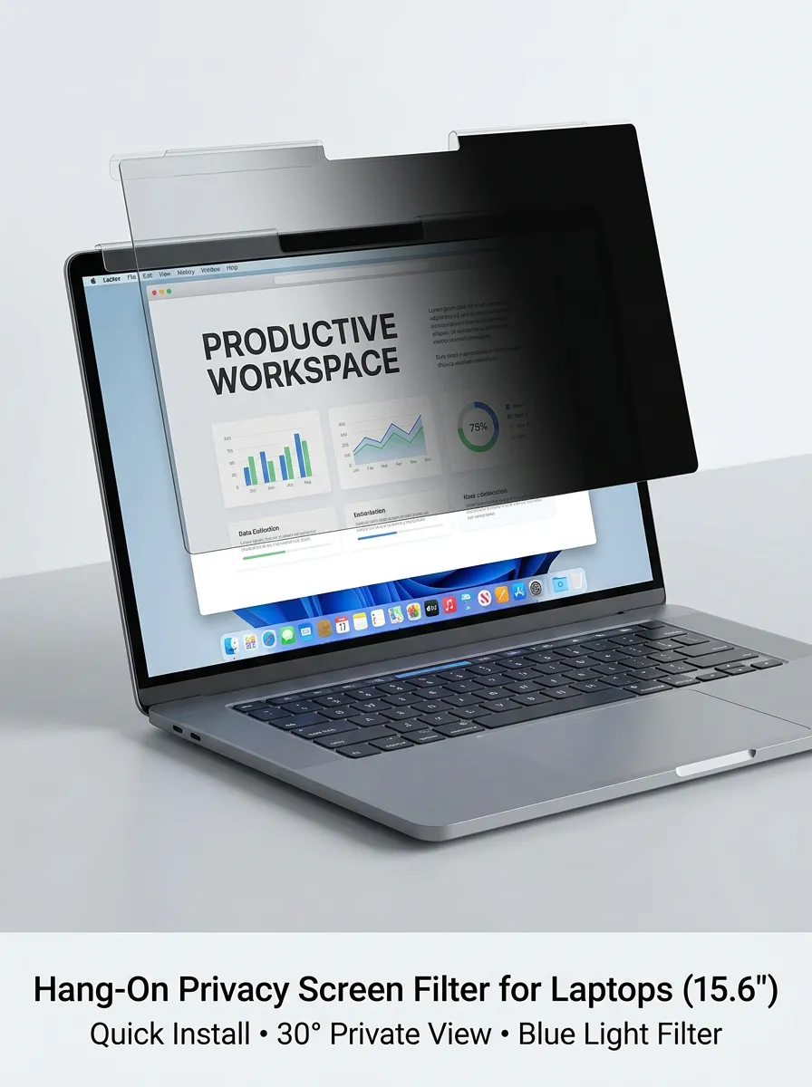 Privacy Anti-Glare Laptop Screen Filter