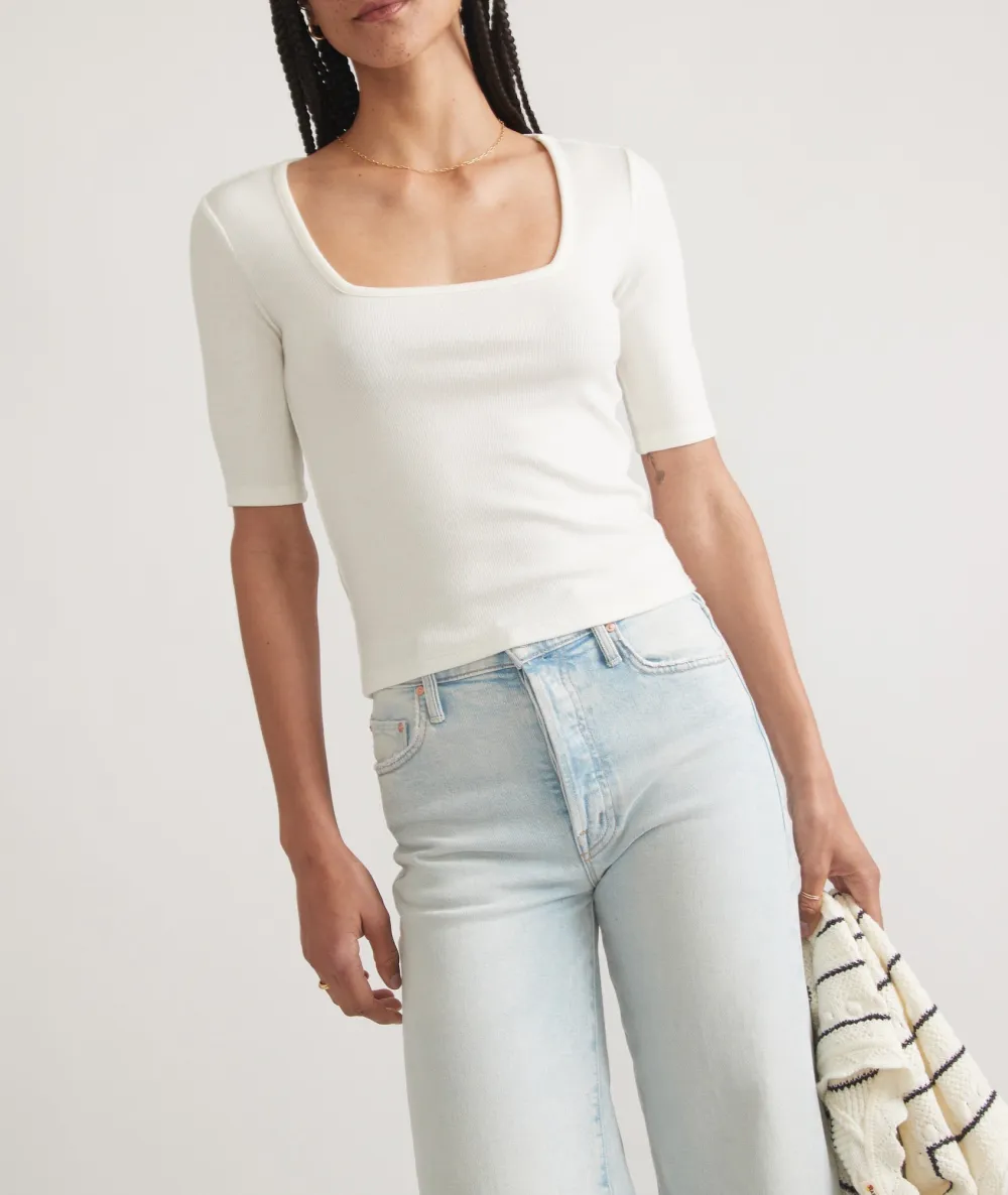 Short Sleeve Square Tee