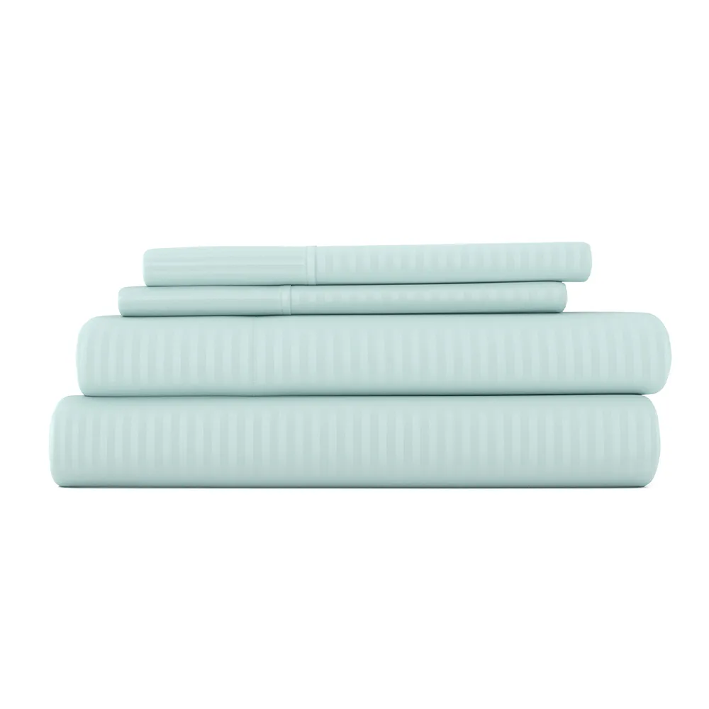 Striped Embossed Sheet Set