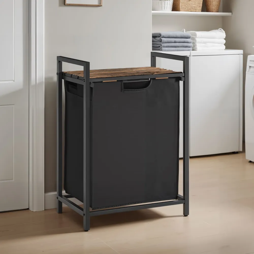 Everyday Pull Out Shelved Laundry Sorting Hamper