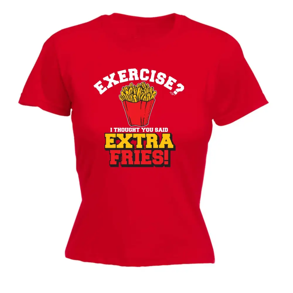 Fries Graphic Fitted Tee