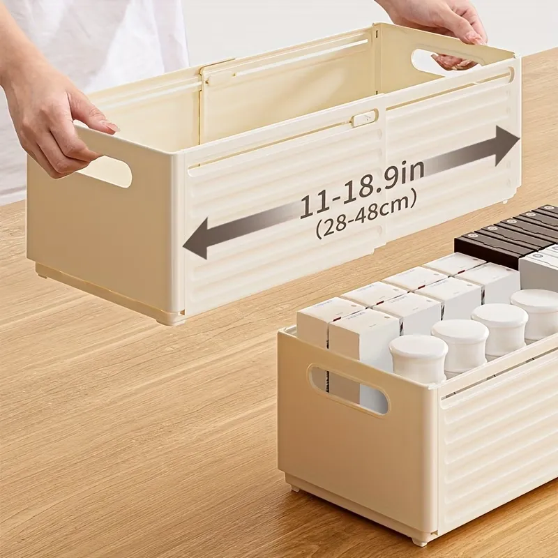 Adjustable Expandable Storage Bin