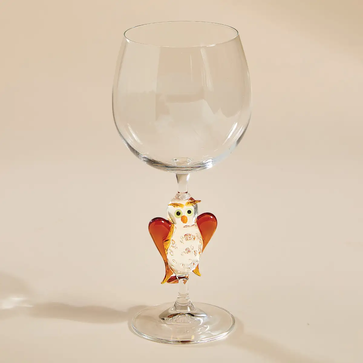 Polished Decorative Wine Glass