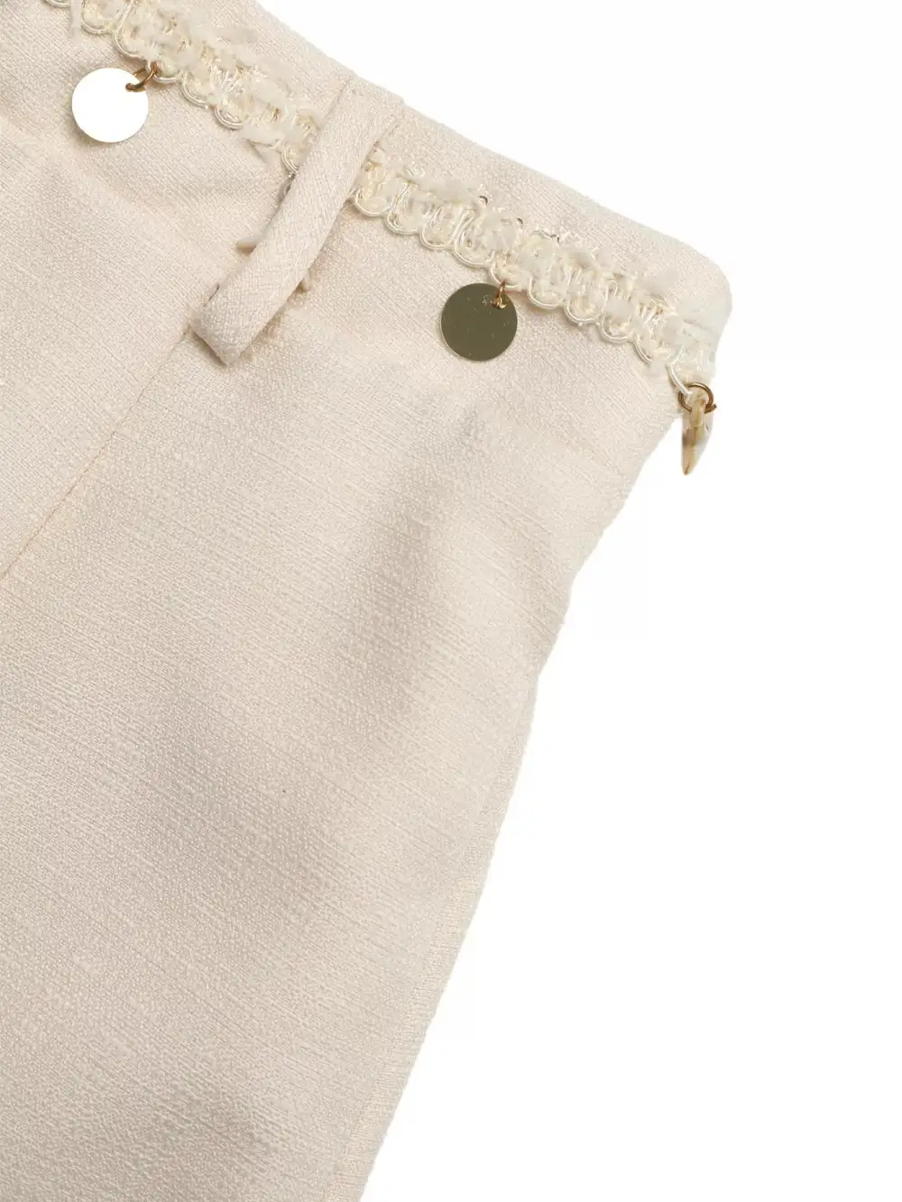 Embellished Sleeveless Top Shorts Set