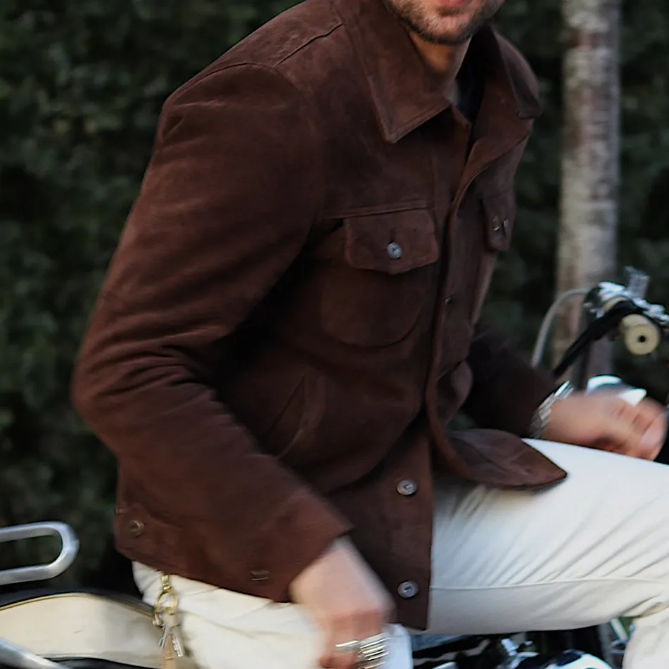 Suede Western Men's Casual Jacket
