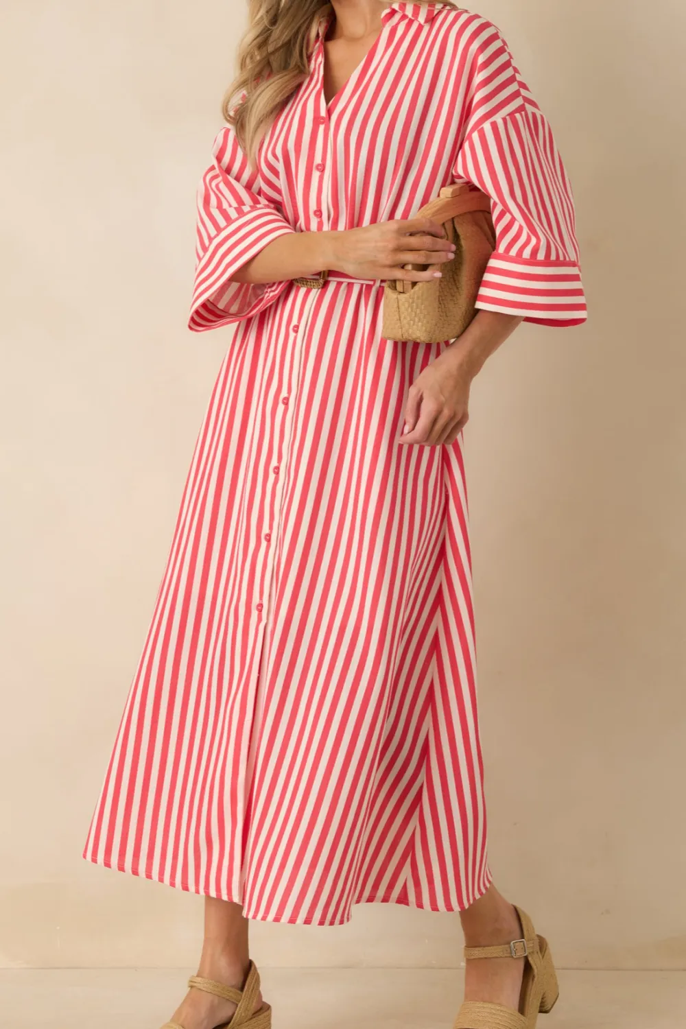 Polished Detail Casual Dress