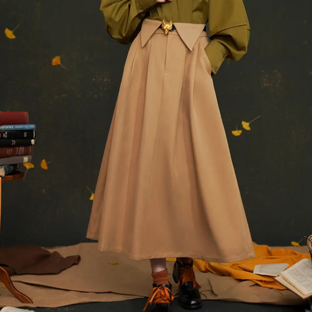 Casual Resort High Waist Skirt