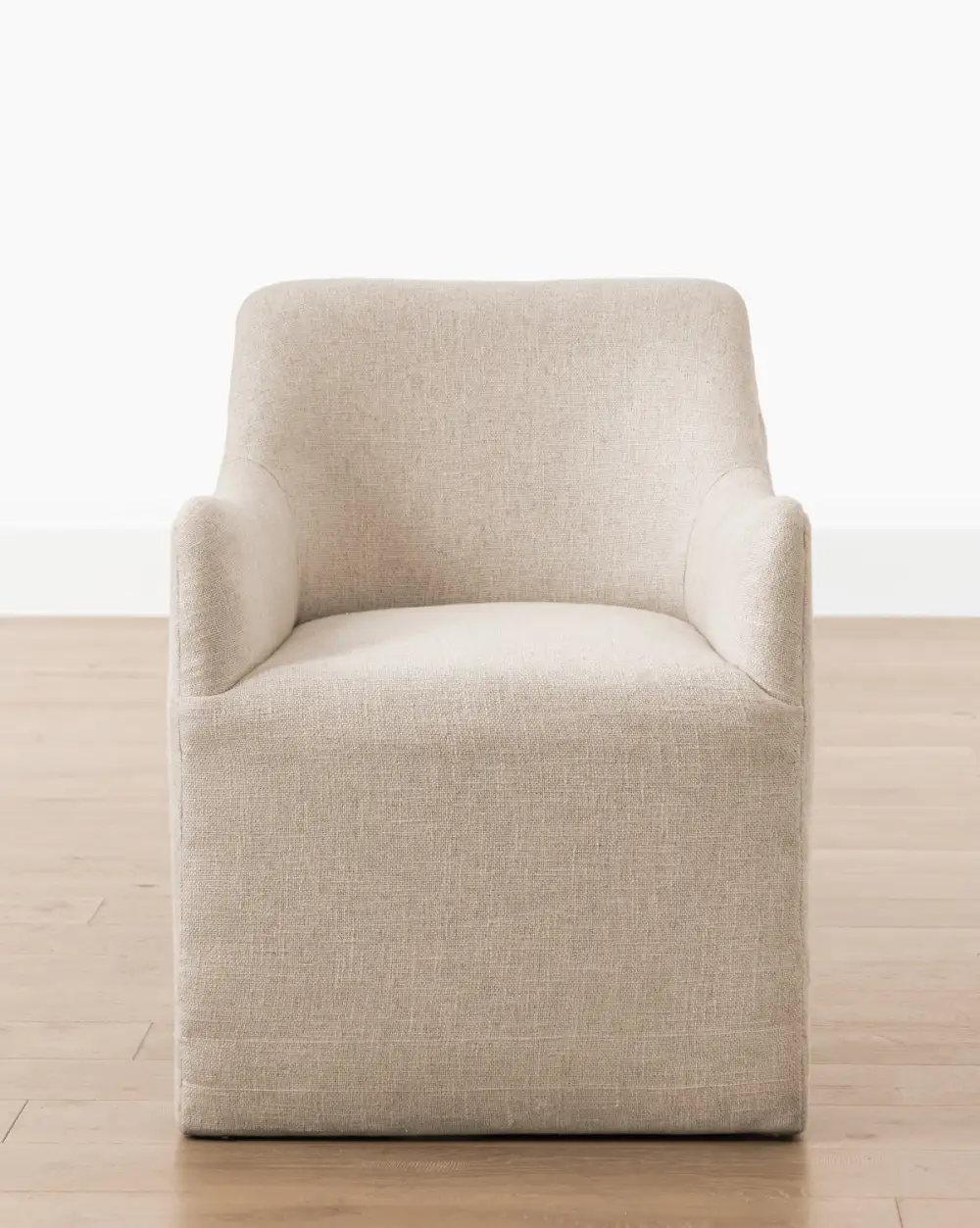 Upholstered Linen Dining Chair