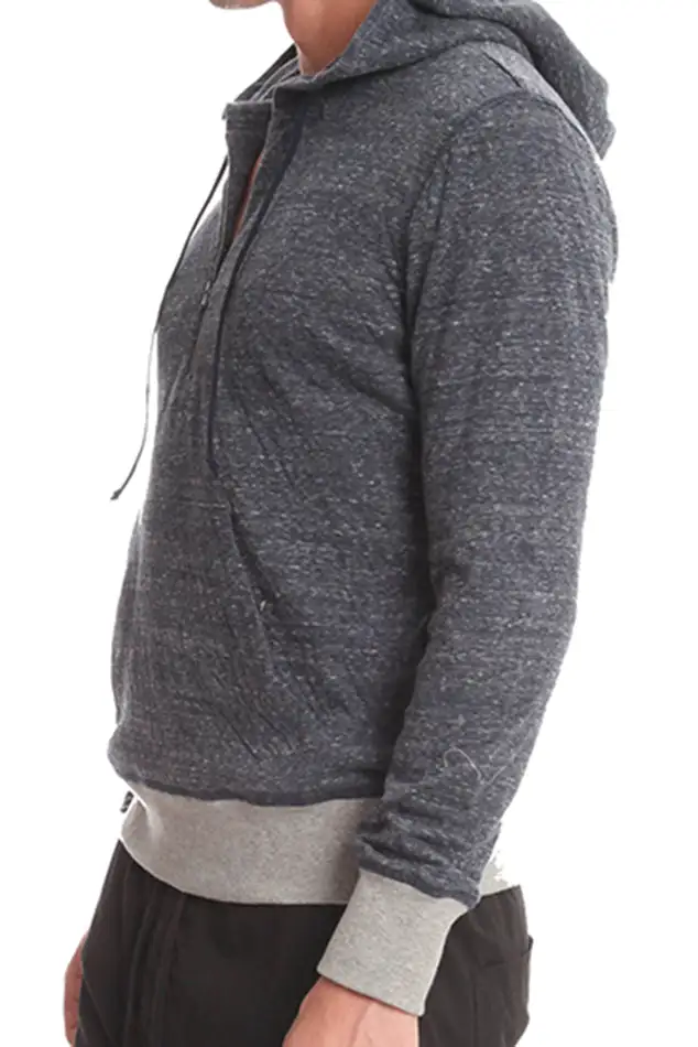 Cashmere Cotton Zip Hoodie