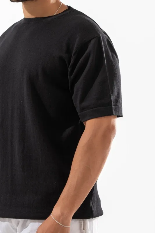 Round Neck Knit Shirt