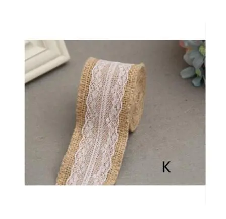 Protective Burlap Lace Ribbon Roll