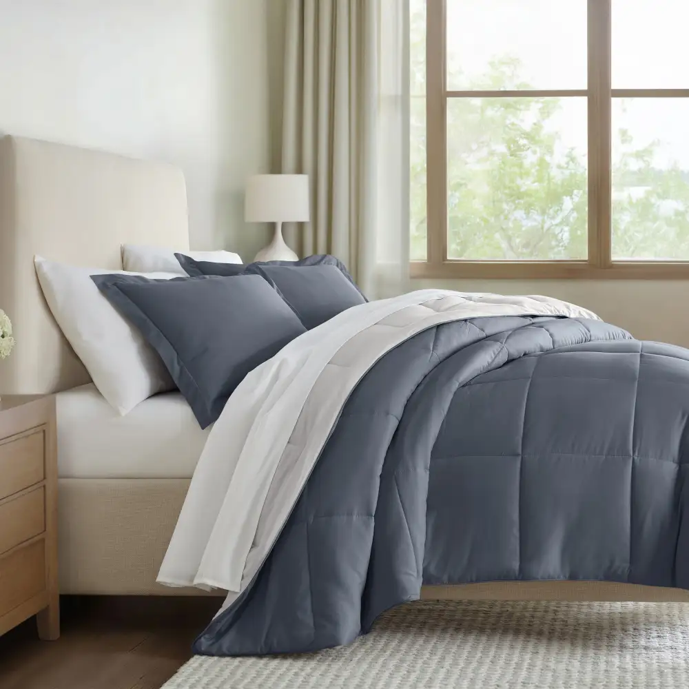 Reversible Down Alternative Comforter Set