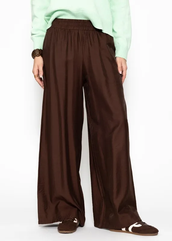 Brown Straight Everyday Pants