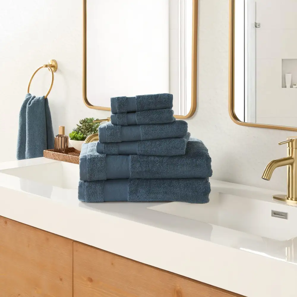 Ultra Soft % Cotton Bath Towel Set Complete