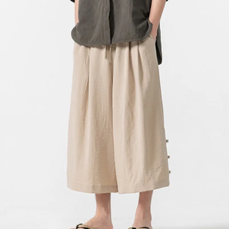 Relaxed Wide Leg Pants