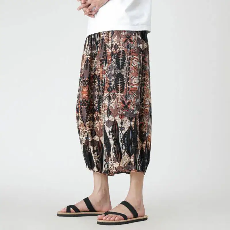 Patchwork Pocketed Pants