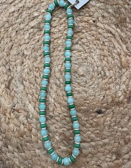 Stretch Bead Choker Necklace