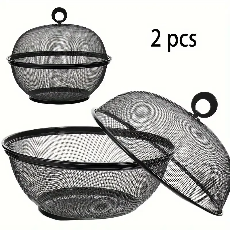 Mesh Fruit Basket with Cover