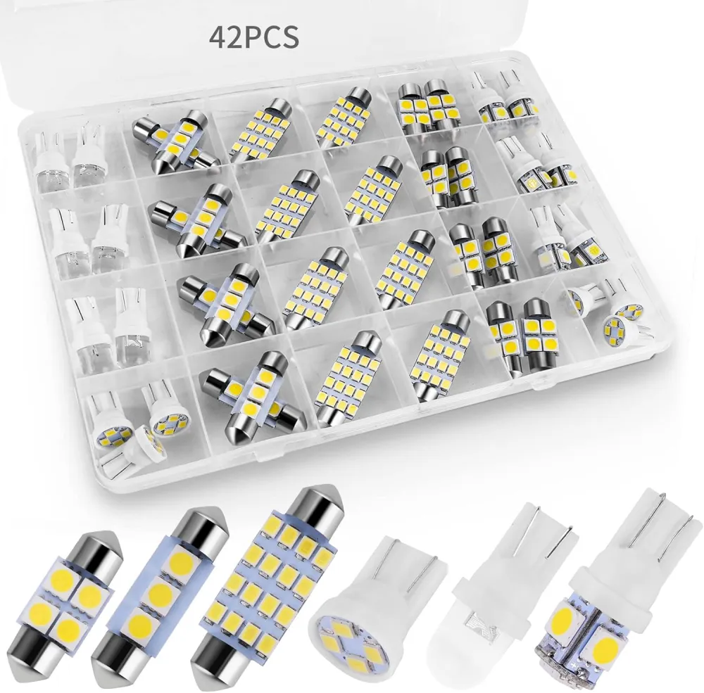Interior Vehicle LED Light Kit