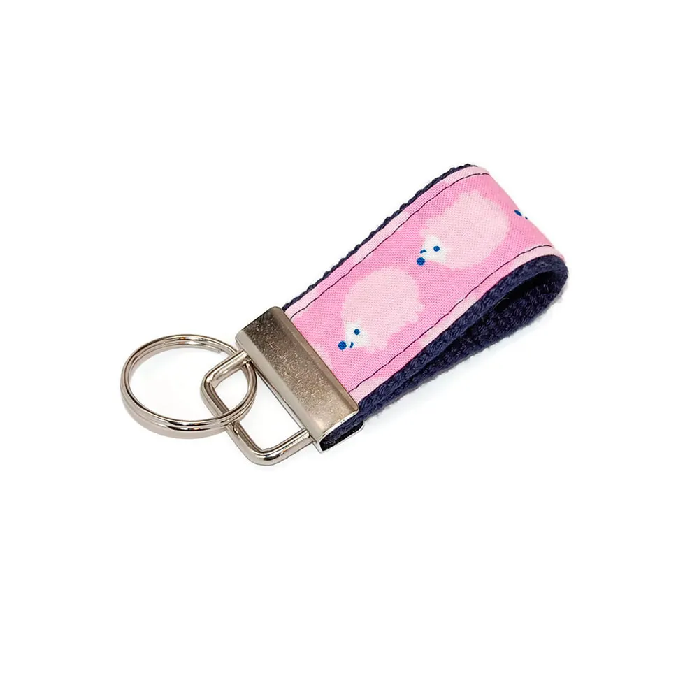 Hedgehog Garden Inspired Keychain