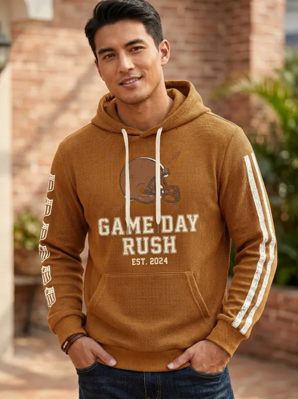 Men's Football Game Day Rush Helmet Hoodie