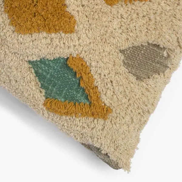 Green Pattern Pillow Cover