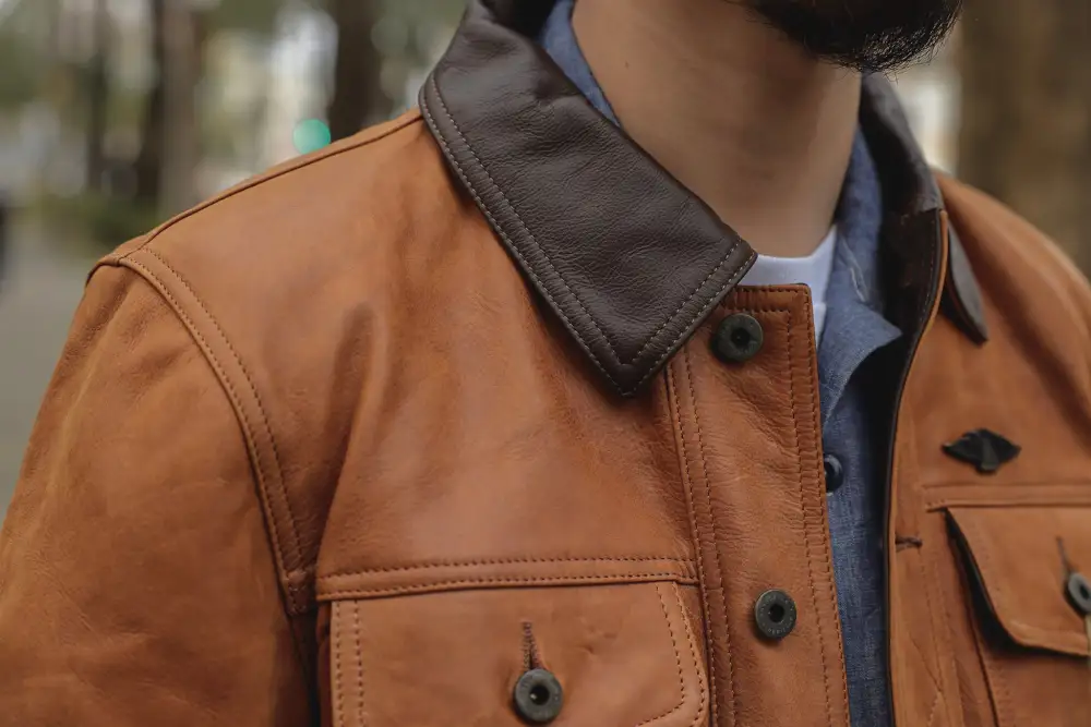 Nubuck Western Men's Casual Jacket