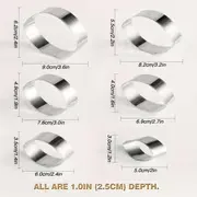 6 Pcs Rugby Cookie Cutter