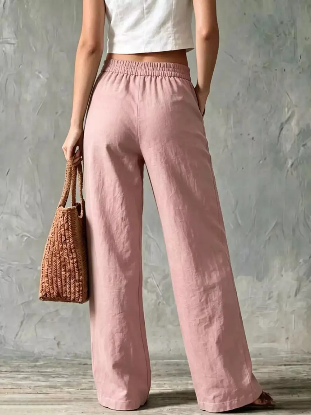 Full Size Wide Leg Pants Plus Size
