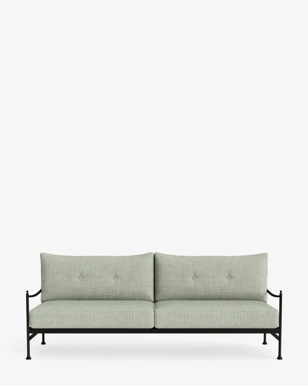 Curved Aluminum Sofa