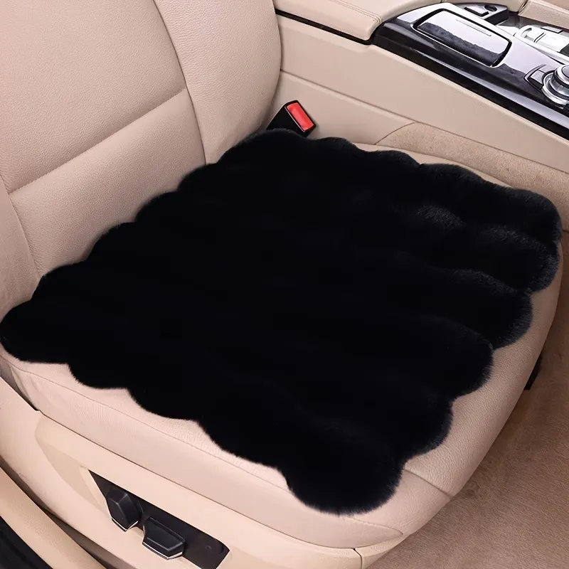 Fluffy Car Seat Cushion
