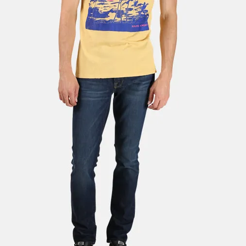 Classic Cotton Skinny Pocket Jeans
