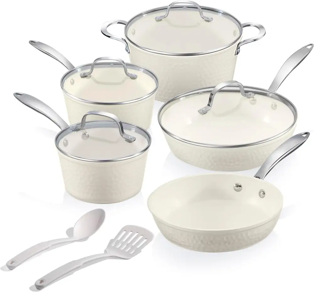 Hammered Cookware Utensil Set
