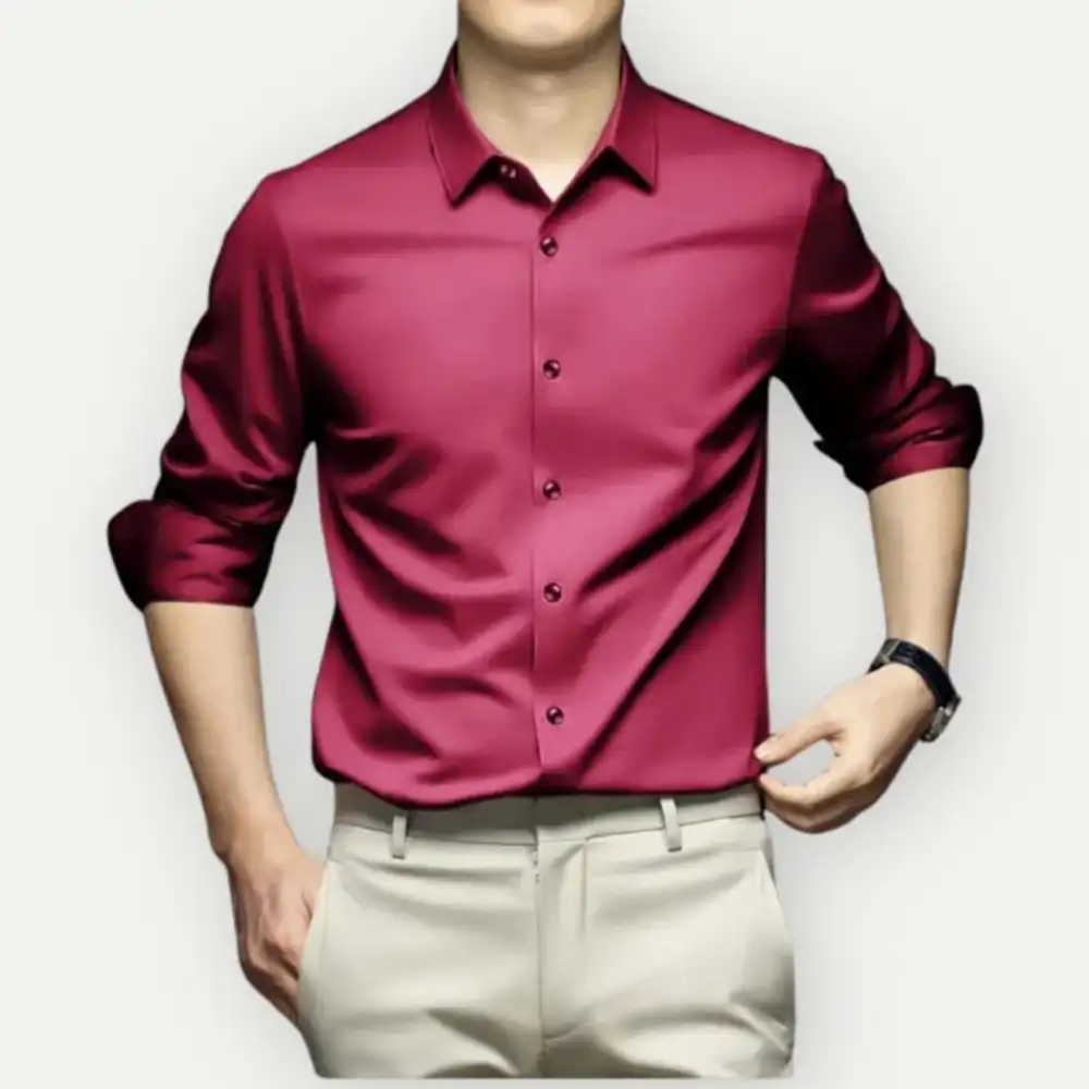 Men's Wrinkle-free Non-iron Shirt
