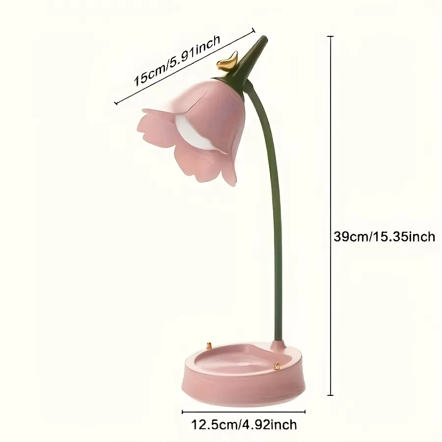 Bellflower Shape Desk Lamp