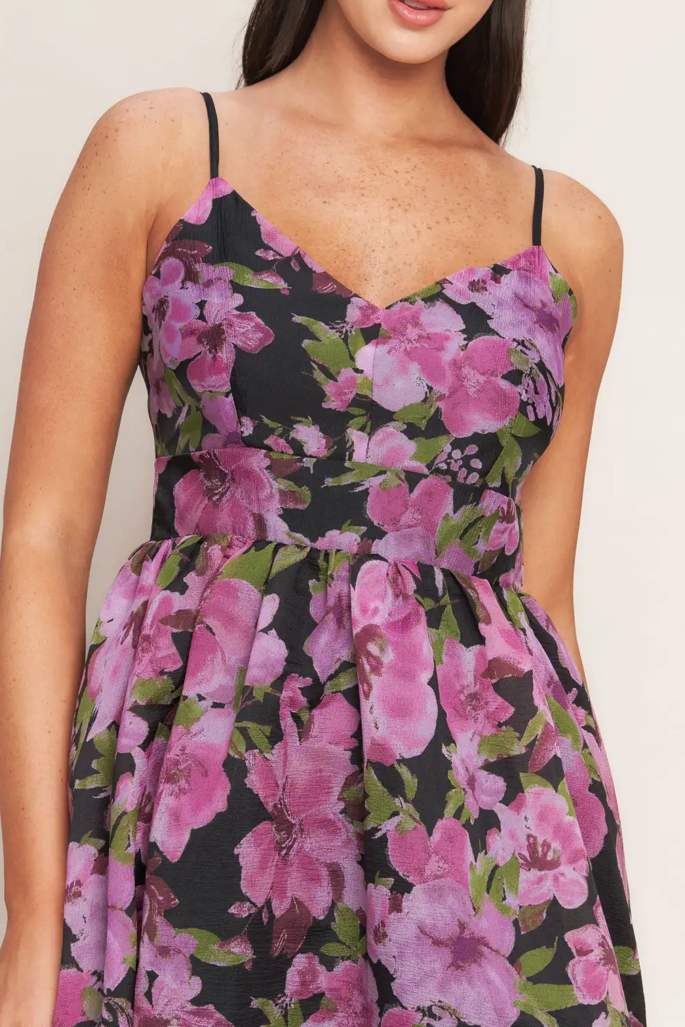 Modern Printed Midi Dress