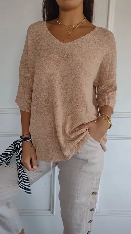 Longline Loose Fit Tunic Top