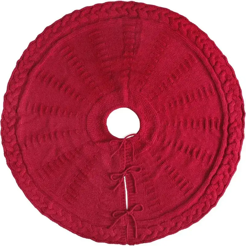 Knitted Patterned Textured Decorative Home Accent