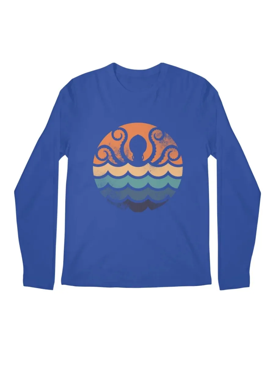 Colorful Octopus Graphic T-Shirt