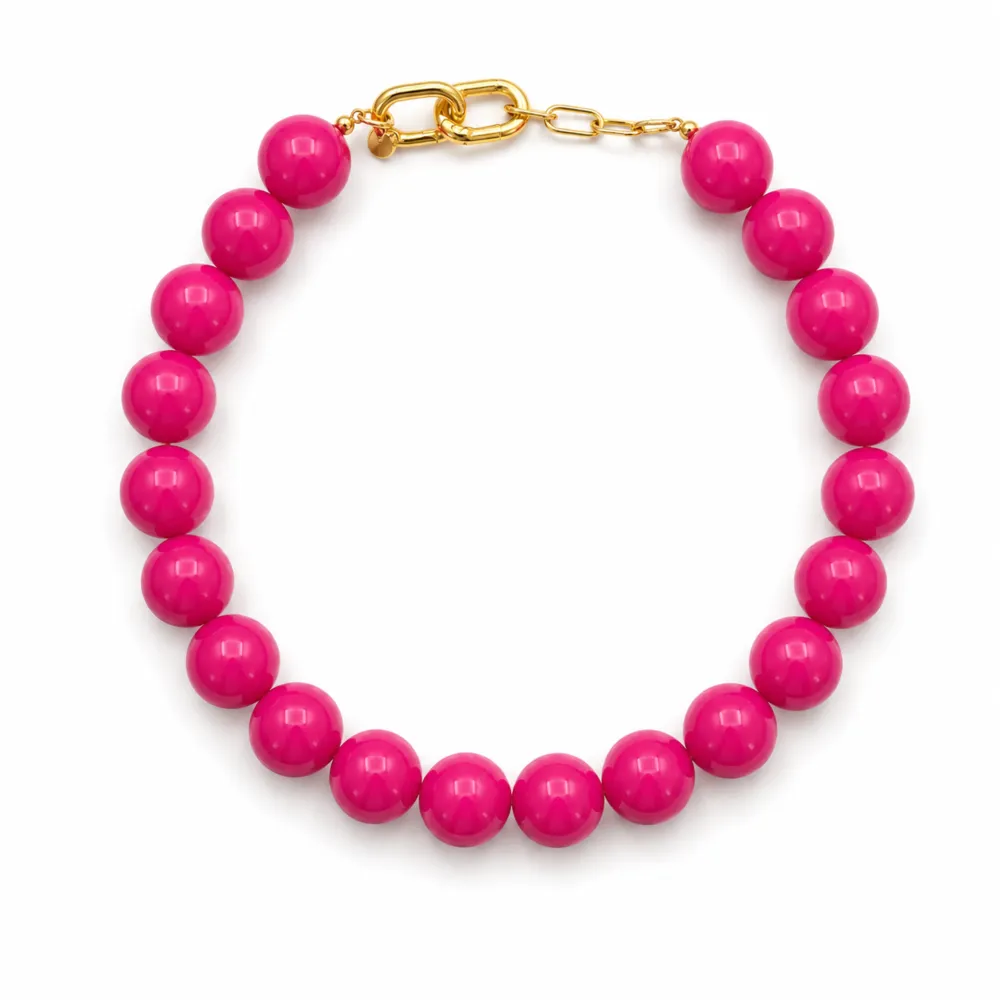 Chunky Gumball Bead Necklace