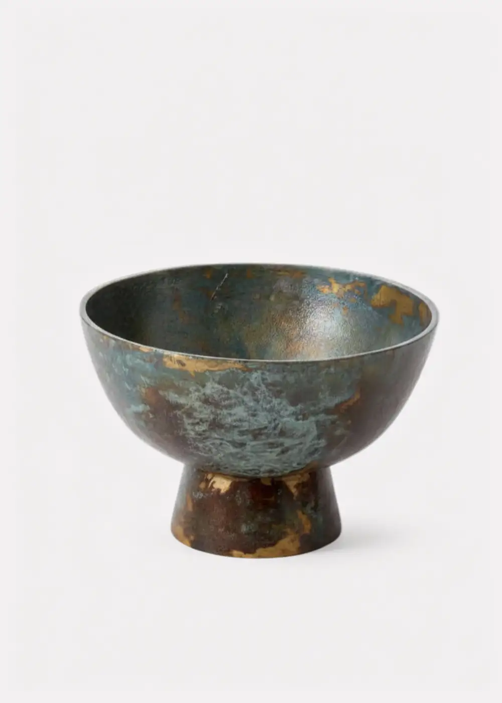 Metal Compote Bowl